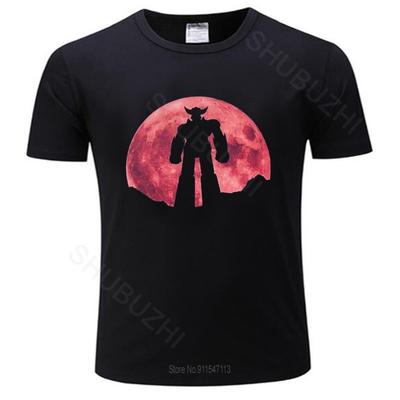 Мужская хлопковая футболка Red Moon - футболка Grendizer грендайзер голдорак аниме япония 70-е 80-е НЛО космический робот дропшиппинг