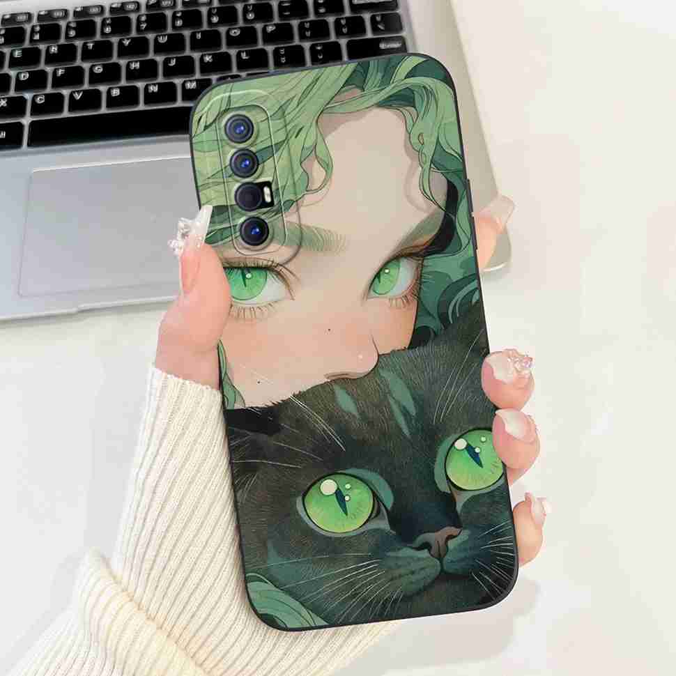 Новый Дизайн Чехол Для Oppo Reno3 Pro 5G CPH2009 Защитный Силиконовый Мягкий ТПУ Для Oppo Reno 3 Reno3 Pro 5G Чехол Оболочка Чехол