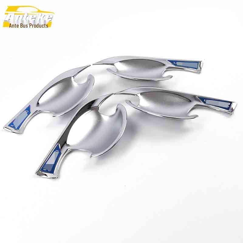 Cheetah CS9 Door Bowl Decorative Anti-Scratch Sticker - Chrome Plated Exterior Handle Accessory