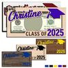 Graduation Gift Money Holder Wooden Class of 2025 Cash Holder Graduation Cash Gift Holder Keepsake for High School College University Graduates