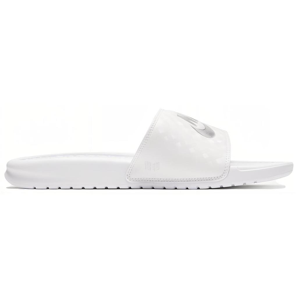Nike Benassi Jdi Белый Серебристый Женские 343881-102