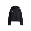 Csmly Wb Hooded Sports Jacket Women Tops Black HE7953