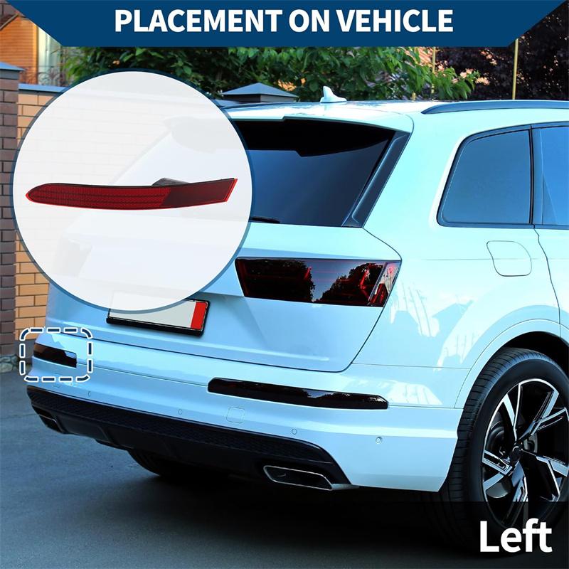 Auto Rear Bumper Fog Light Reflector Brake Turn Signal Lamp No Bulb For VW Touareg 2015 2016 2017 2018 7P6945701K 7P6945702G