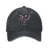 Kid Sun Baseball Cap Stylish Women Unisex Felix Bangchan Washed Hip Hop Hats Adjustable Print Kpop  Logo Strays Rock Baseball Caps