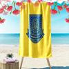Brøndby IF LOGO Print Beach Towel, Large Soft Quick Dry Towel for Beach Camping Swimming