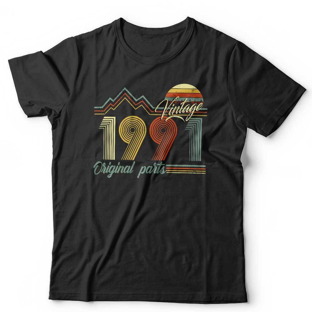 Birthday T Shirt Classic Vintage 1996 1973 Original Parts Gift Retro Unisex