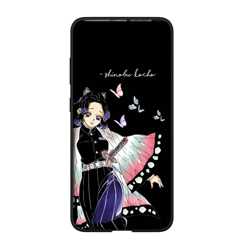 Phone Case for Samsung Galaxy S24 S23 iPhone 15 14 Xiaomi Redmi Note 13 12 11 8 10 9 Pro Max X XR OPPO A15 Huawei Kochou Shinobu Demon Slayer Cover