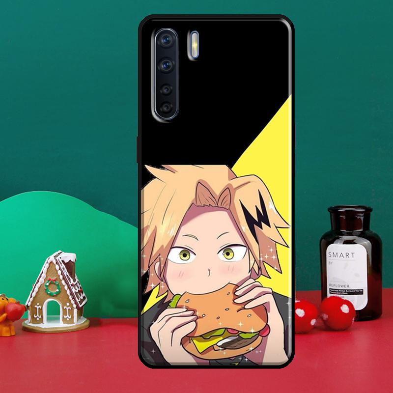 Чехол Denki Kaminari My Boku No Hero Academia для OPPO A5 A9 A31 A53 2020 A53S A1K A3S A5S A15 A52 A72 A83 A91 A54 A74 A94 Coque