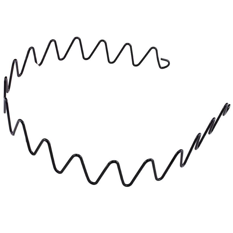 Универсальная стальная проволочная повязка на голову для мужчин и женщин: Трендовый, Невидимый и Идеальный для Спорта, Зачесанные Назад Волосы или Укладки Выбивающихся Волос.