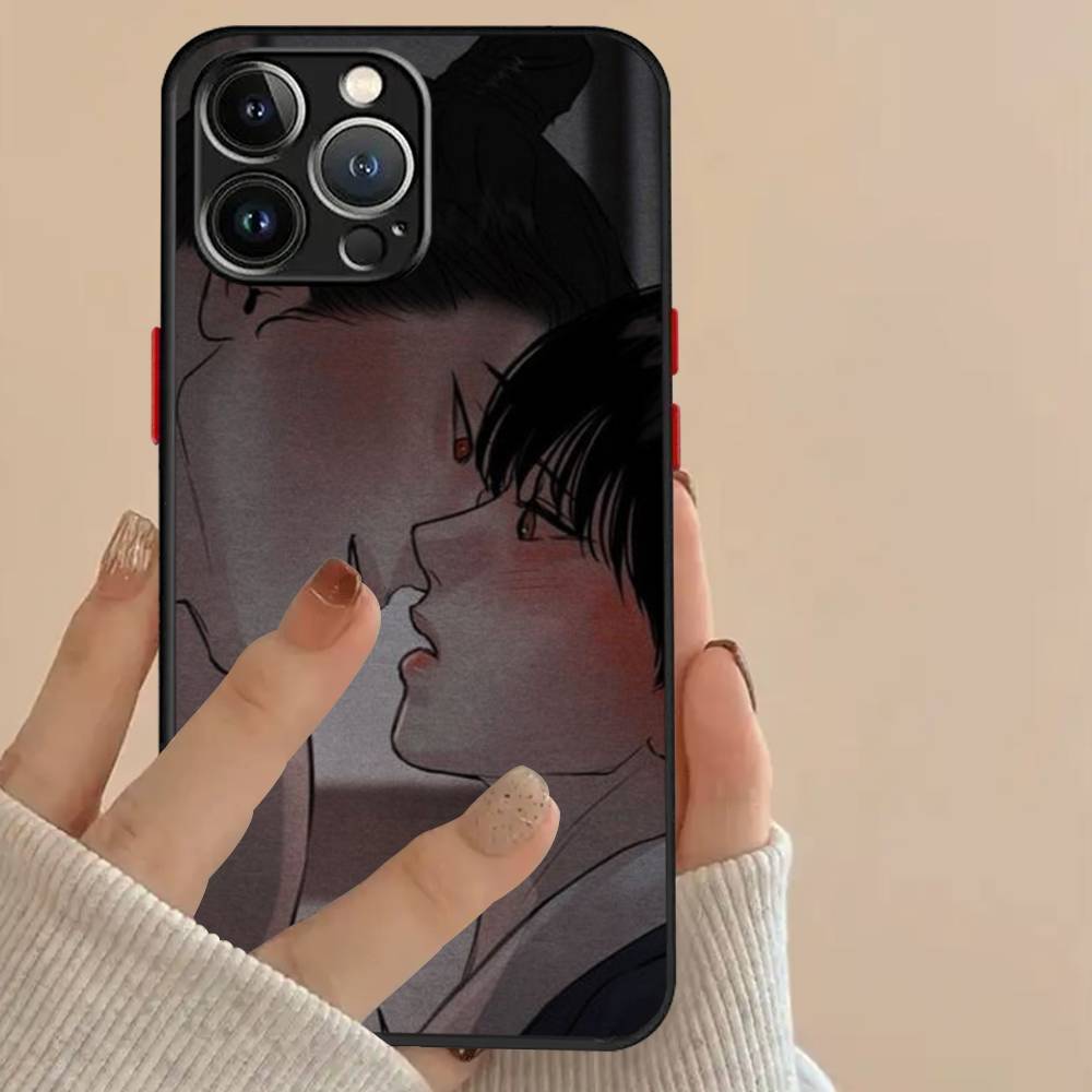 Чехол для телефона Painter The-w-Nights-Anime для iPhone 16 15 14 11 12 13 Mini Pro Max X XR XS ударопрочный матовый