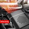 Windshield Heater Multifunctional Strong Wind Compact Size 12V 24V Portable Car Defroster for Truck