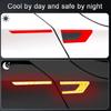 2 шт./компл. светоотражающая лента для безопасности грузовика, защитная лента для двери автомобиля, полосы для предотвращения столкновений, безопасные наклейки на отражатель