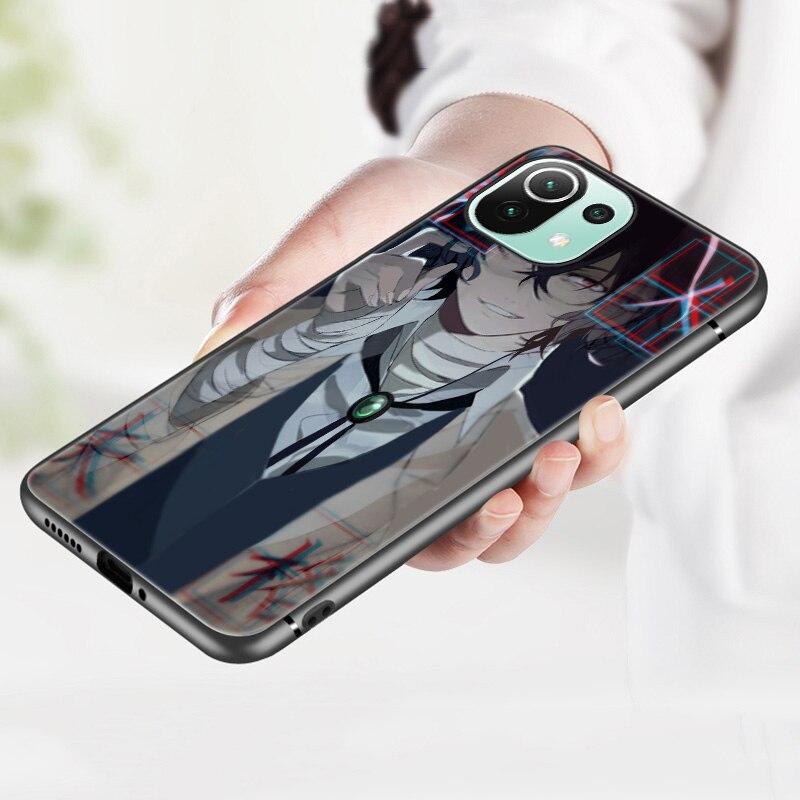 Чехол с изображением аниме Bungou Stray Dogs Dazai Osamu для Xiaomi Mi 11 Lite NE 11i 10T 11T Pro A2 A3 Lite POCO F3 M3 M4 C31 X3 Pro NFC GT