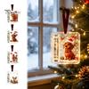 Акриловый Денежный Орнамент Christmas Money Holder Елочные Украшения для Денег, Прозрачное Украшение на Рождественскую Елку Подарок Подвесные Украшения Праздничные Подарки для Вечеринки, Чулки