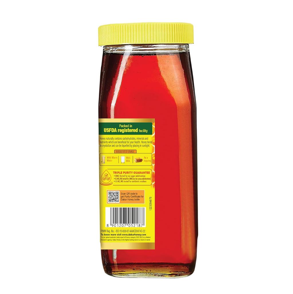 Dabur Honey 1.2kg Bottle | 100% Pure Natural Sweetener | No Sugar Adulteration | Rich Antioxidants for Health, Immunity & Weight Management
