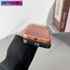 Однотонный чехол для телефона с магнитом и текстурой плетения для iPhone 17 17Pro Max 16 15 14 13 12, всесторонний, с защитой камеры, для беспроводной зарядки