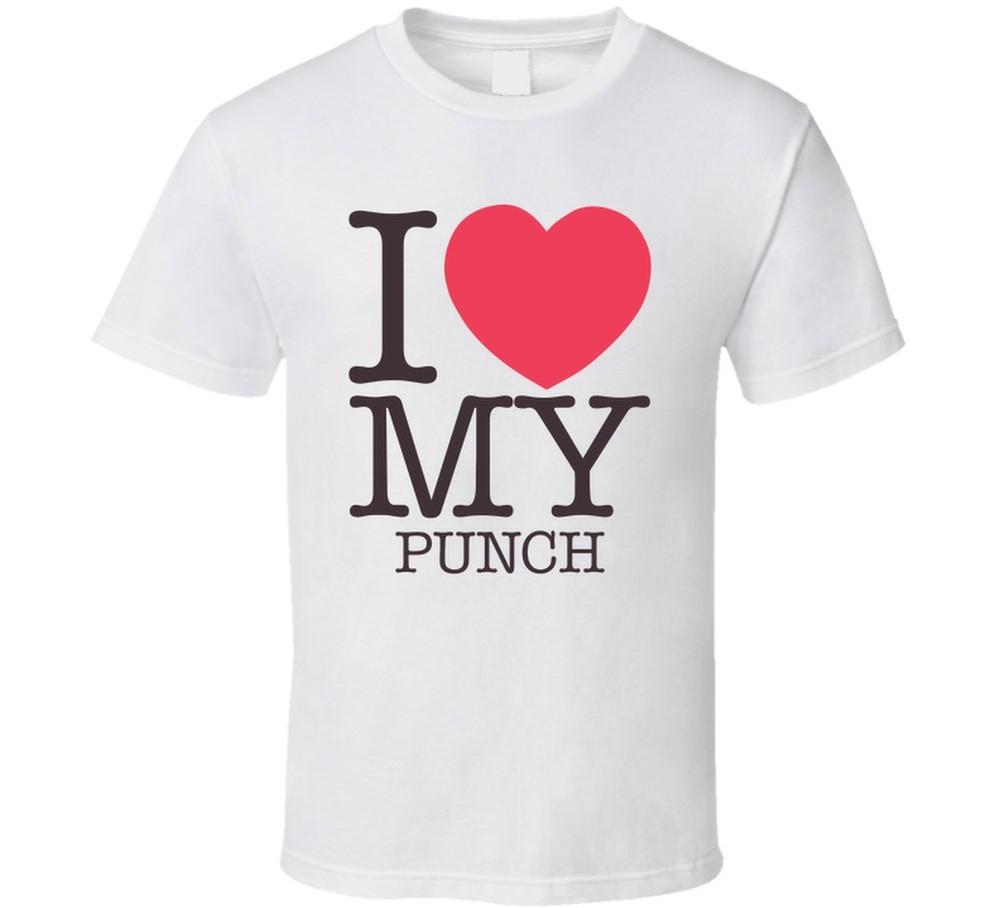 I Love My Punch Tee Cute Viral Monkey T Shirt Unisex T-Shirt
