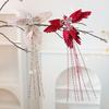 39cm Artificial Hummingbird Decoration Glitter Realistic Bird Hanging Pendant Handmade Beautiful Xmas Tree Ornamentst