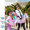 Cartoon Unicorn Baby Swim Ring Tube Inflatable Toy Swimming Seat For Kids Adults Swimming Circle Float Pool Beach Water Play Toy
