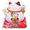 Good Luck Loto Treasure Ship Lucky Cat Piggy Bank 2 Bells and Super Fluffy Cushion and Wallet Protector To Improve Your Financial Luck A Piggy Bank