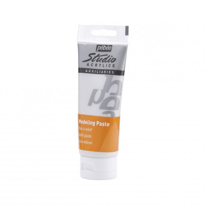 Modeling Paste - Pébéo - 100 Ml - Texture Gel - Relief for Paintings - Mixed