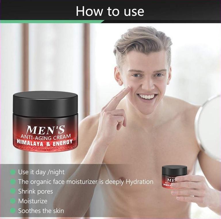 Новейший антивозрастной мужской крем для лица, увлажняющий крем против морщин, уход за кожей лица, коллаген, ретинол, гиалуроновая кислота, дневной и ночной крем