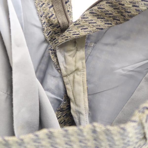 Enrico Coveri Льняная шерсть костюм Комплект Приталенный пиджак и брюки Мужской Б/у