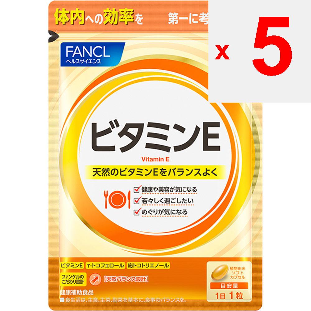 Fancl Витамин Е 30 капсул на 30 дней Витамины Витамин Е