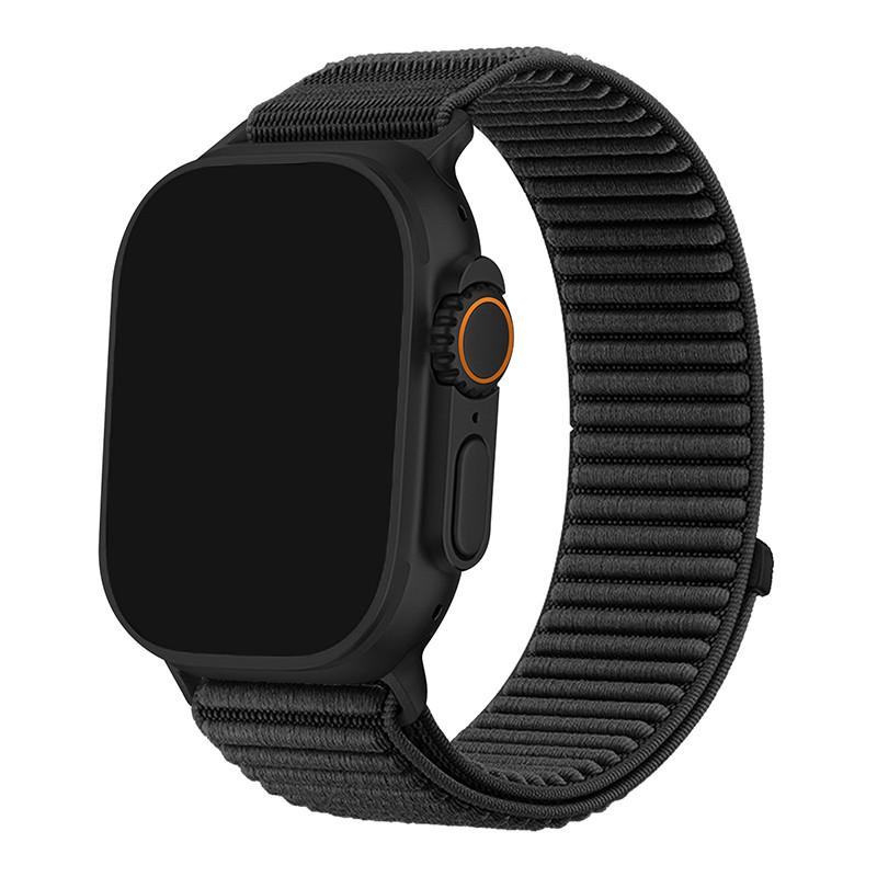 Нейлоновый плетеный спортивный ремешок для Apple Watch Band 49 мм браслет для iWatch 10 9 8 7 6 5 4 SE Ultra 1 2 49 мм 46 45 44 42 41 40 38 мм