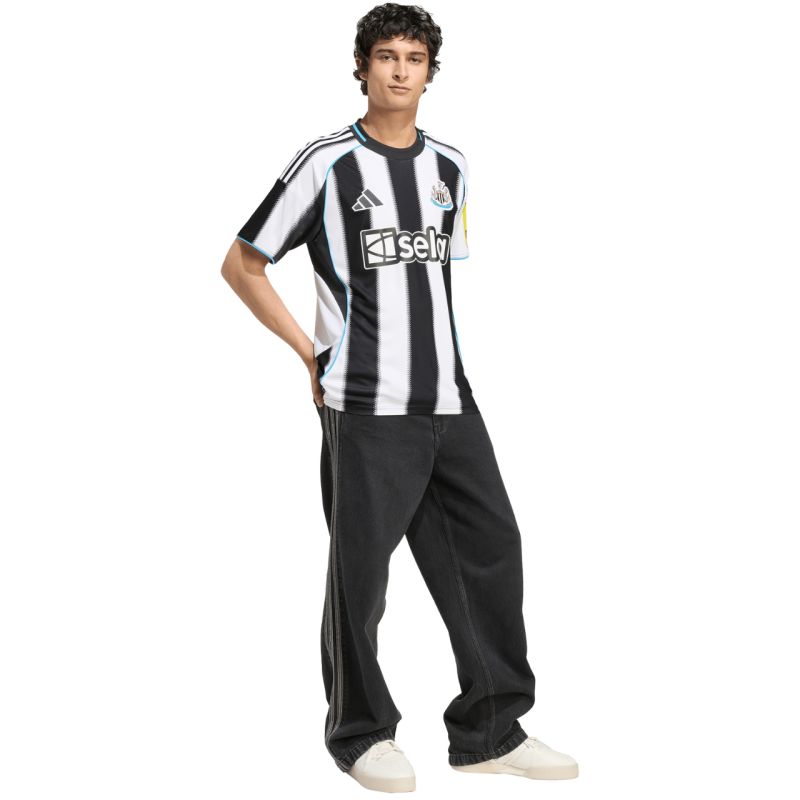 adidas Newcastle United FC 25/26 Home Men's Jersey White/Black M