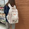 Student Print Schoolbag Women Computer Travel Backpack Junior High School Student Backpack