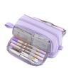 Wear-resistant Pencil Case With Compartments Pen Bag Cute Portable Pen Pouch  Gift for Children