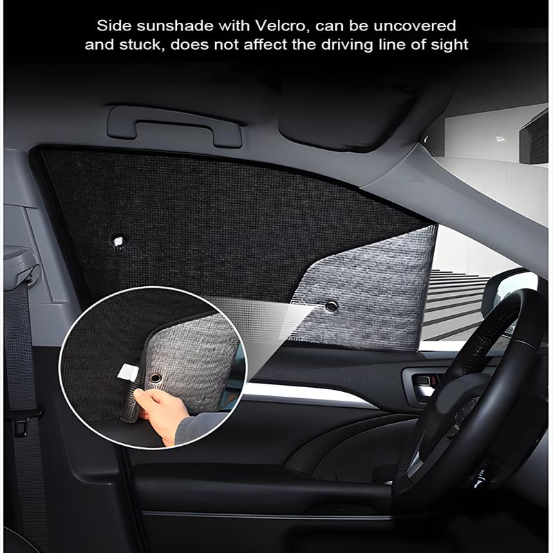 Car Sunshades For Geely EX5 Galaxy E5 Proton eMas 7 2024 2025 2026 Visor Window Curtain Windshield Sunscreen Tools Accessories