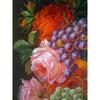 Полный круглый дрель Алмазная вышивка цветы и фрукты DIY Алмазная картина вышивка крестом горный хрусталь
