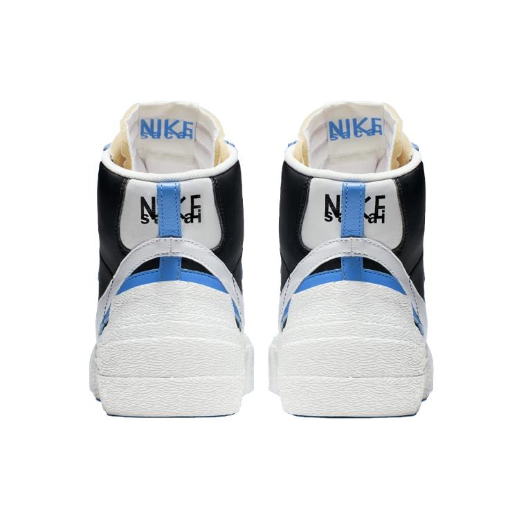 Nike X Sacai Blazer Mid Black Blue BV0072-001