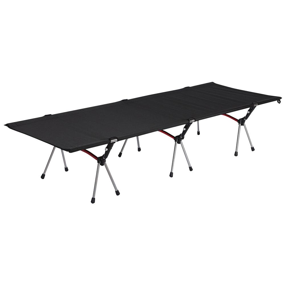 Portable Camping Cot Lightweight Collapsible Sleeping Bed Outdoor Single Beds Tourist Hiking Backpacking DetachableTent Bed