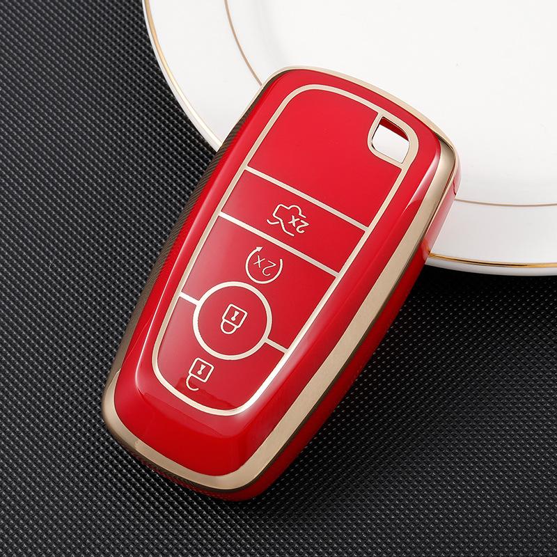 Ford Mondeo Key Set for Fox Wingbo Fiesta Forrest Lincoln Mustang TPU All-inclusive Shell
