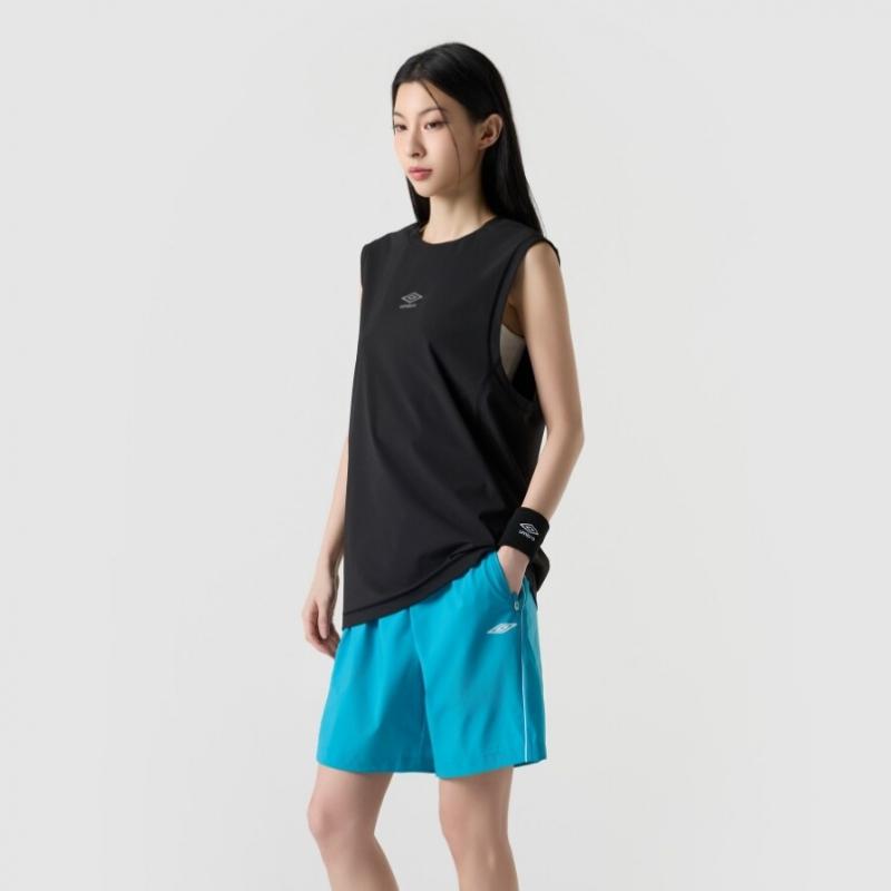 Umbro Охлаждающая футболка без рукавов TricoT Ur121ssl21 Blk