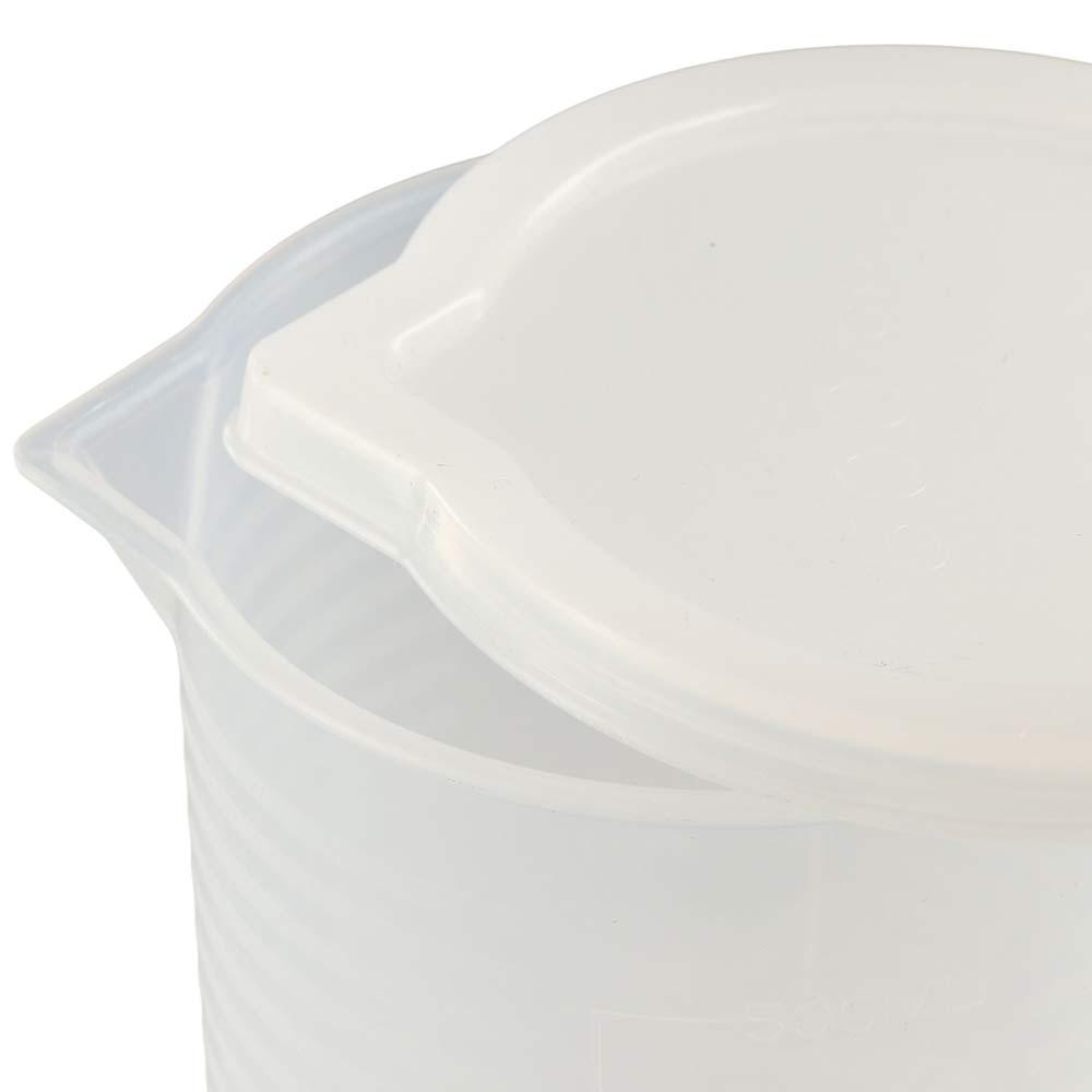 Пластиковый градуированный мерный стаканчик прозрачный контейнер для воды лабораторные весы чашка для кофейни