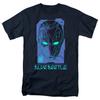 Blue Beetle (2023) Large Mask Mens T Shirt Navy Officially Licensed