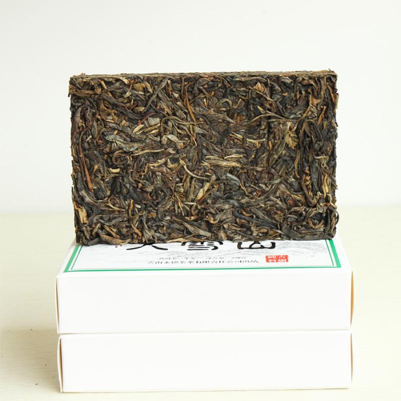 250 г выдержанного сырого чая Пуэр Кирпич Снежный горный чай Пуэр Старое дерево Пуэр Зеленый чай