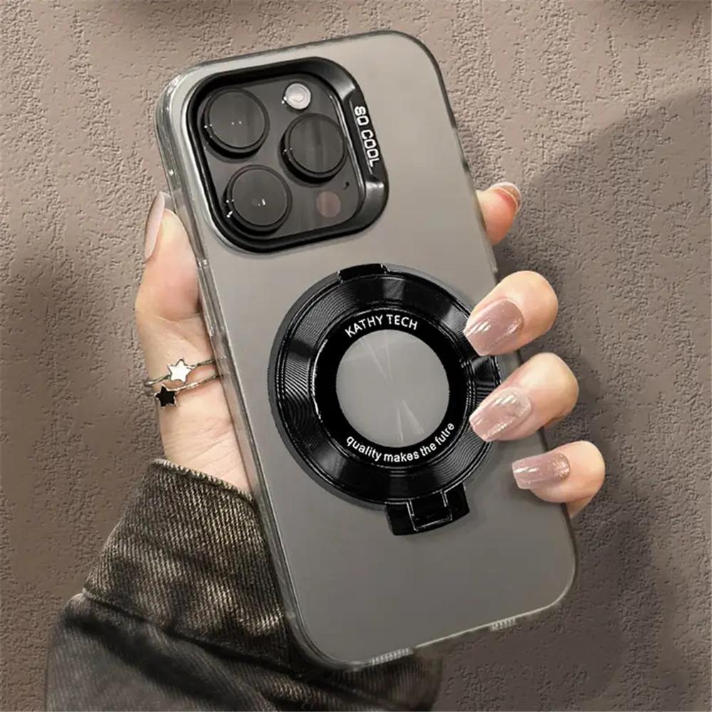 For Xiaomi 14T Pro Shockproof Phone Case For Xiaomi 14T 13T 12T Pro 11 Lite 5G NE Magnetic Stand Holder Acrylic Cover Coque