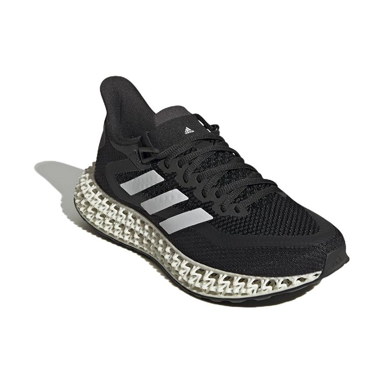 Adidas 4DFWD 2 Черно-белые женские кроссовки Core-Black Cloud-White Carbon GX9266