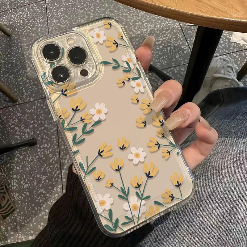 Реалистичный чехол для телефона с узором ветки сакуры для серий iPhone 17 16 15 14 13 12 11 16E Pro Max Plus