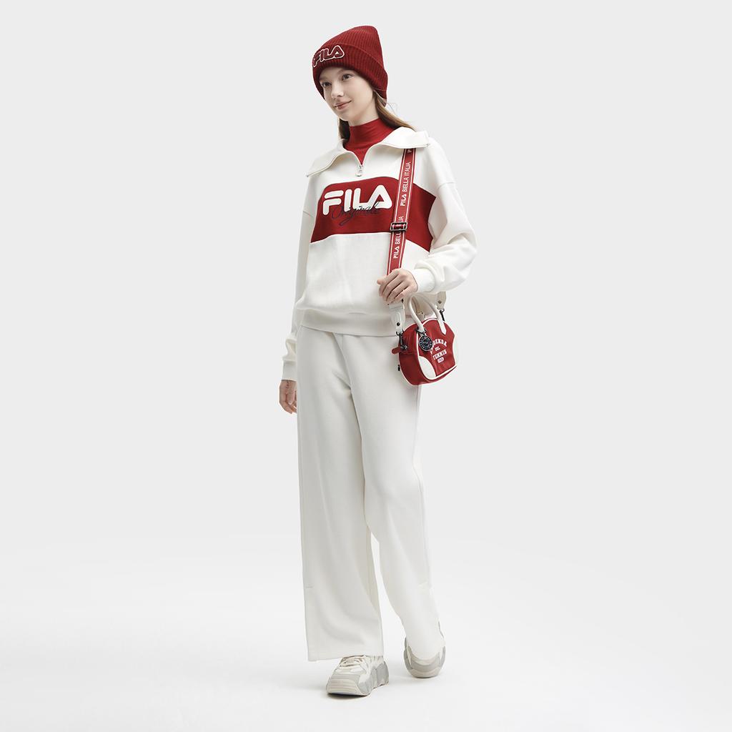 New FILA Knitwear Unisex Cloud White F11W349208FWT