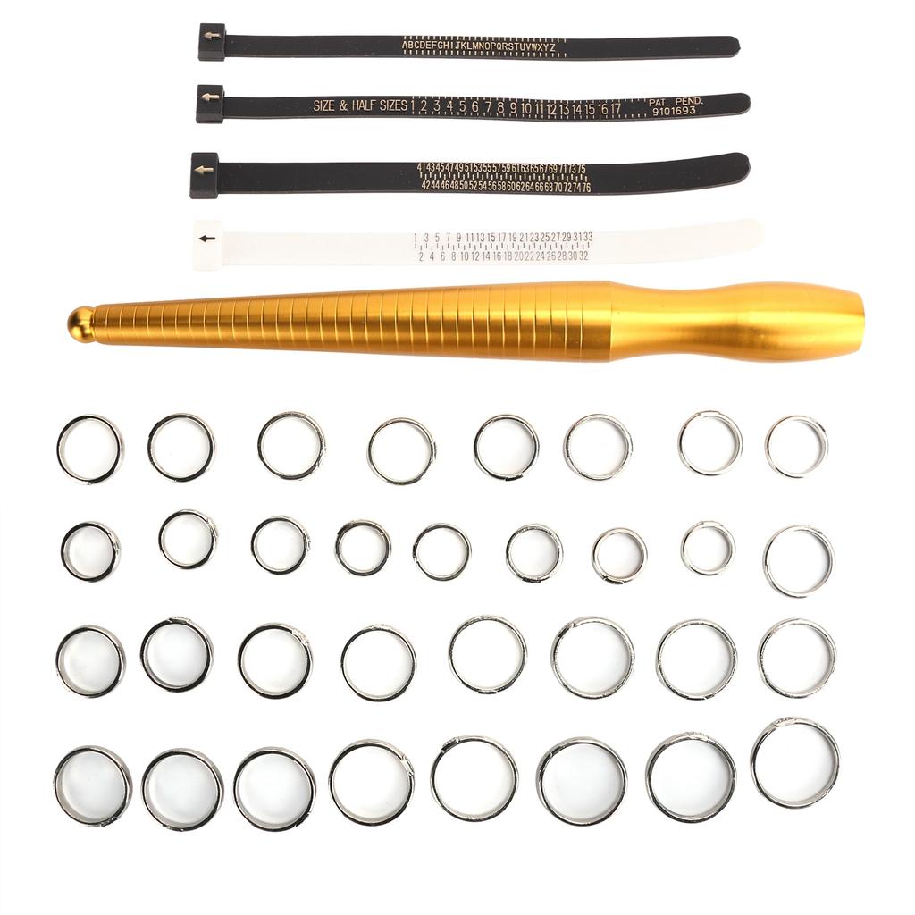 Профессиональный кольцевой мандрель палка палец калибр кольцевой калибр измерительный инструмент ювелирные инструменты