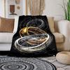 1pc Two Rings of Power Cartoon Blanket,Portable Throw for Travel & Camping, All Season Cozy Blanket,Ideal Gift