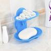 Double Layer Soap Dish Tray,Removable for Bathroom,Self Draining,Soap Saver Holder Wall