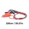 Зарядный провод SAE на зажим типа "крокодил", 14 AWG, 3,3 фута, конструкция из АБС-пластика, шнур питания, подходит для кемпинга и аварийного питания