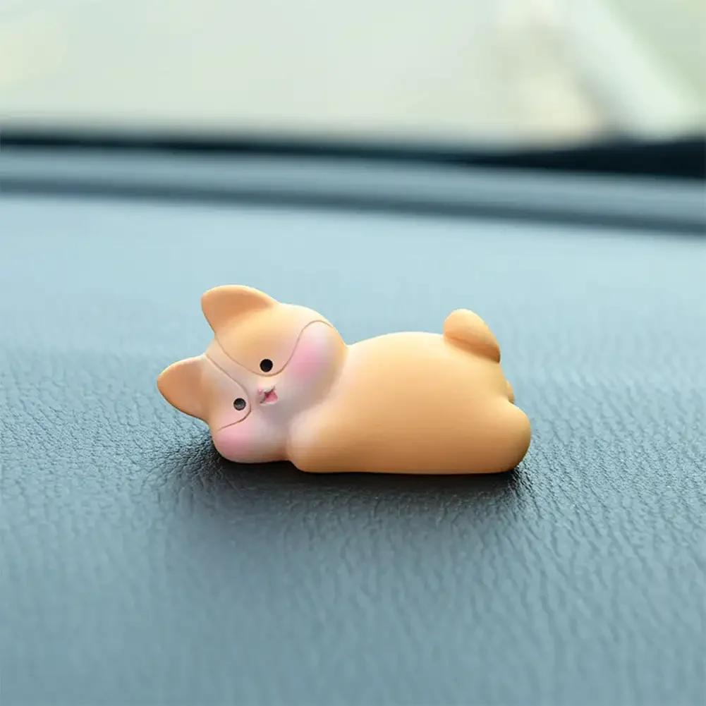 Прекрасные Спящие Животные Автомобильные Украшения Украшение для Приборной Панели Автомобиля Центральной Консоли Медведь Свинья Кролик Утка Аксессуары для Интерьера Автомобиля